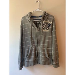 American Eagle zip up hoodie - large